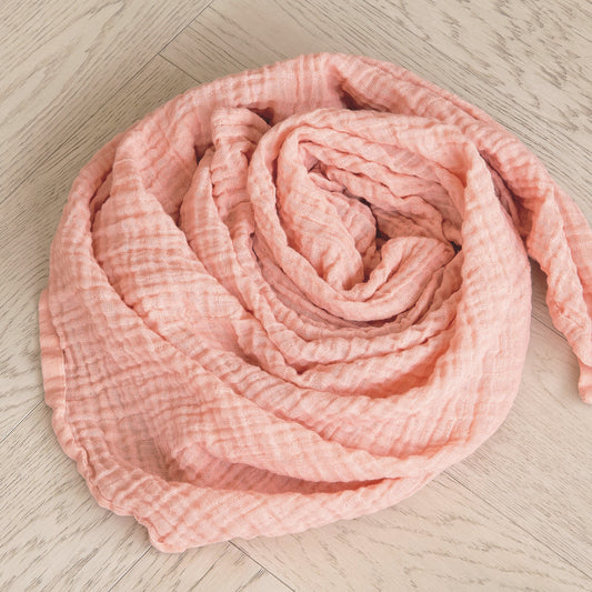 Classic Muslin Swaddle - Apricot