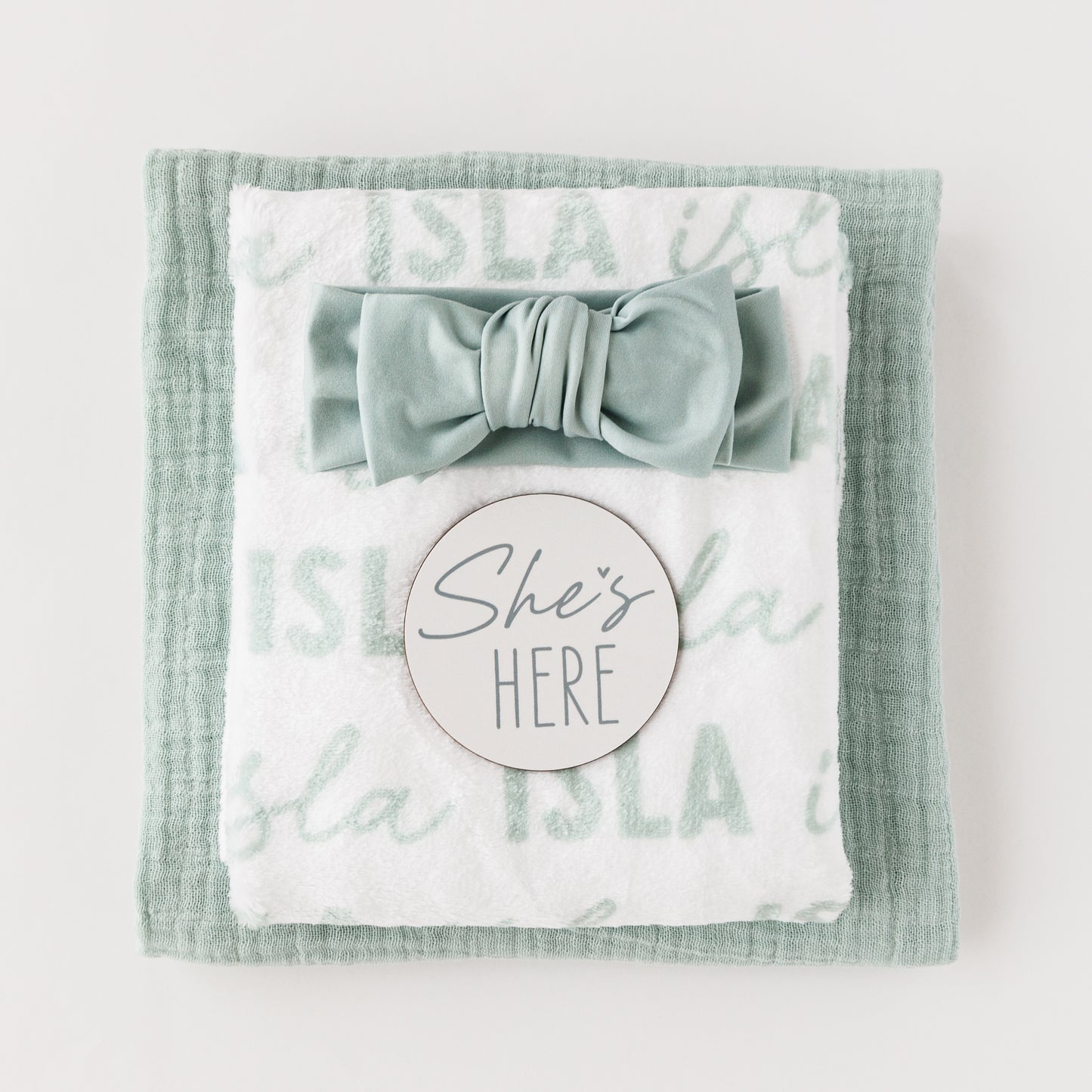 4 Piece Bundle - Seafoam