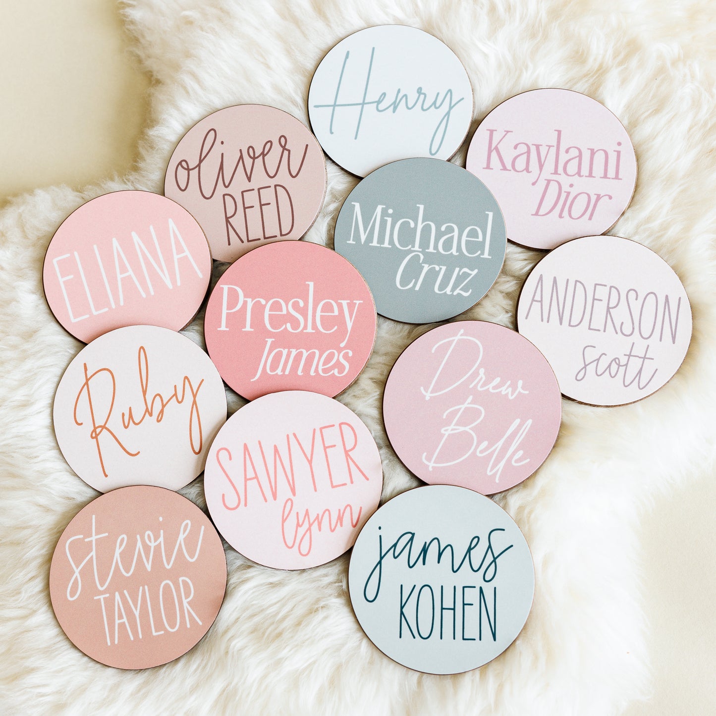Baby Name Sign 3.5"