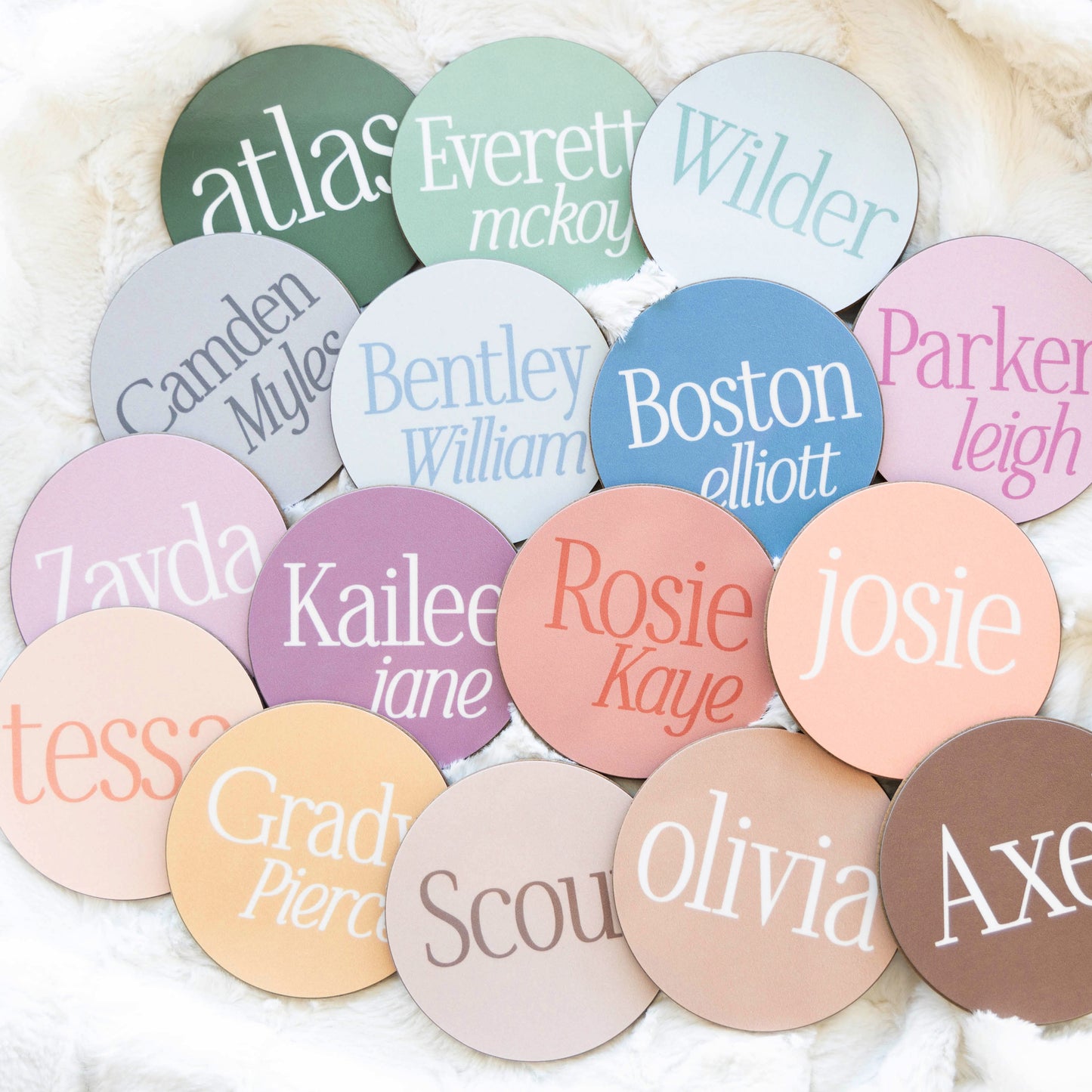 Baby Name Sign 3.5"