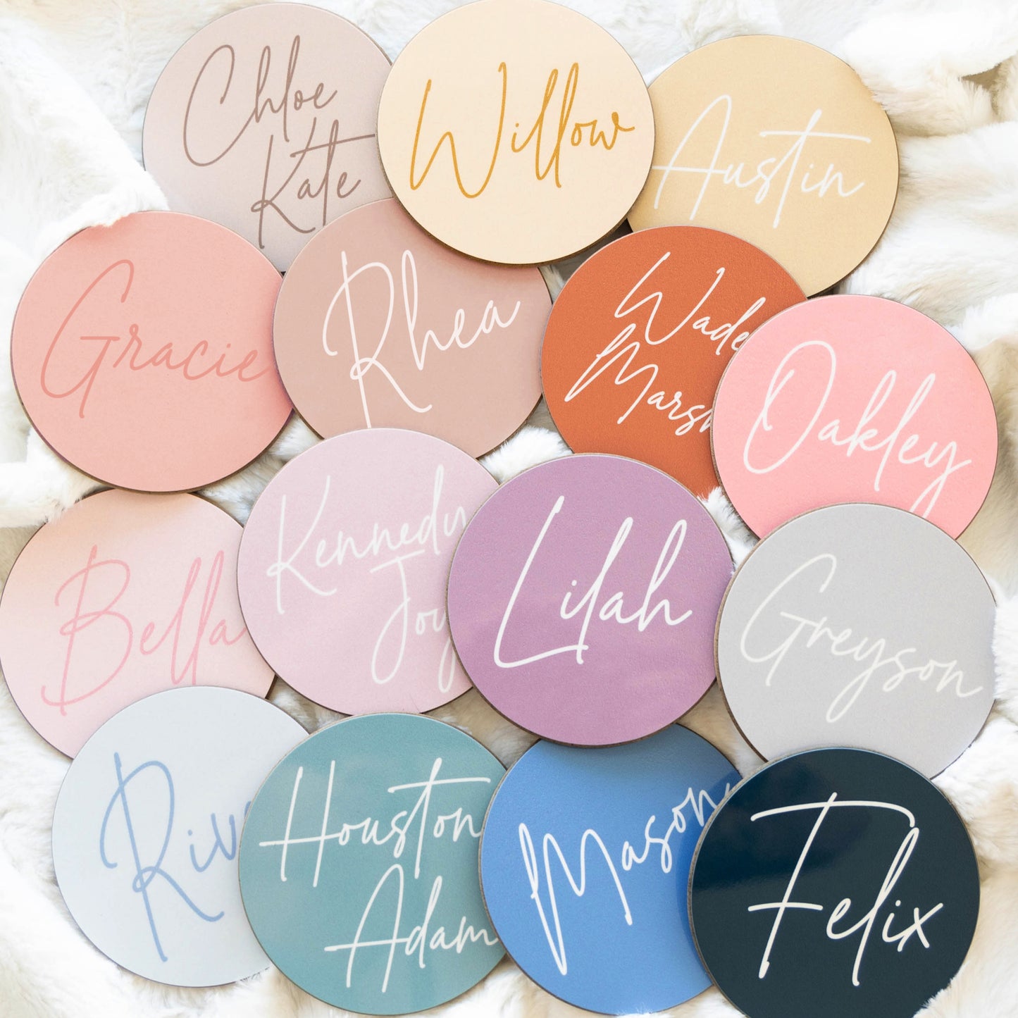 Baby Name Sign 3.5"
