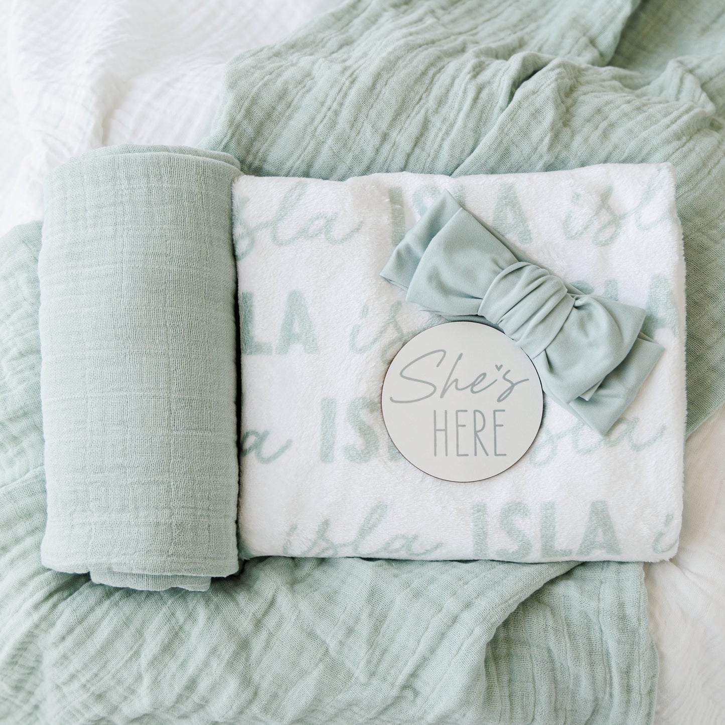 4 Piece Bundle - Seafoam