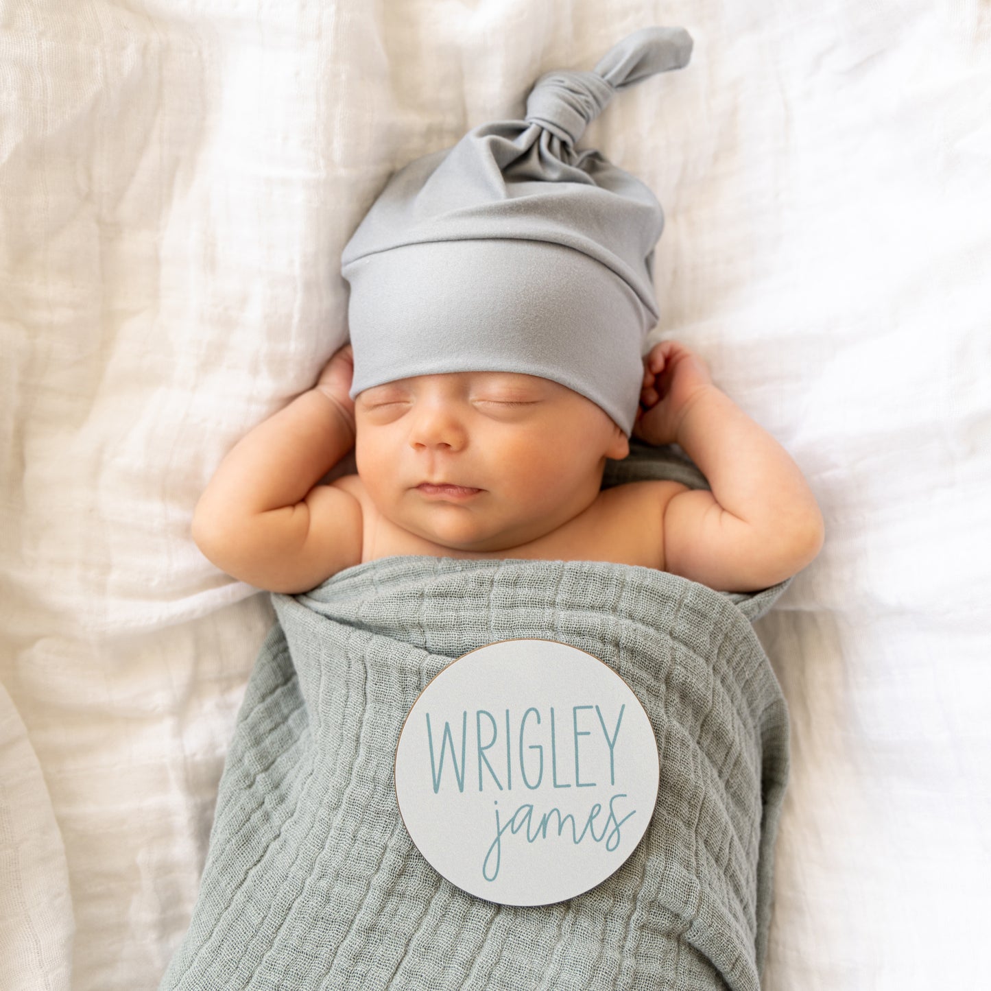 Baby Name Sign 3.5"