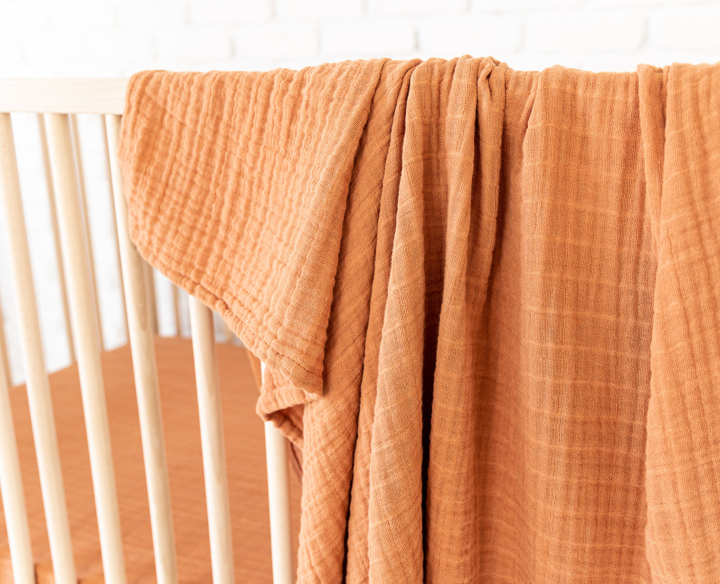 Deluxe Muslin Blanket - Cedar
