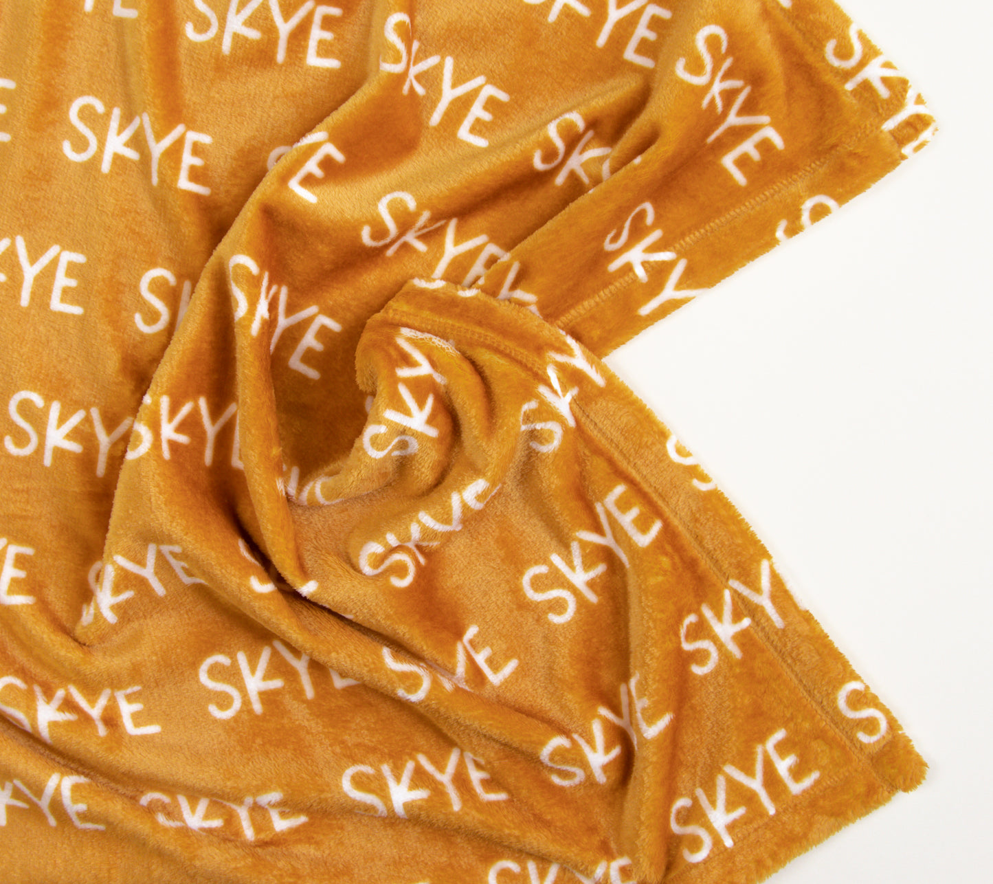 Plush Minky Blanket - Amber