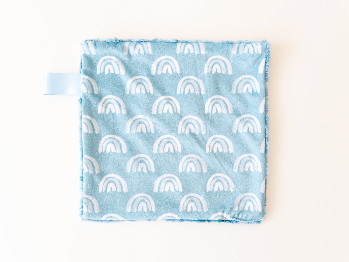 Blue Rainbow Lovey