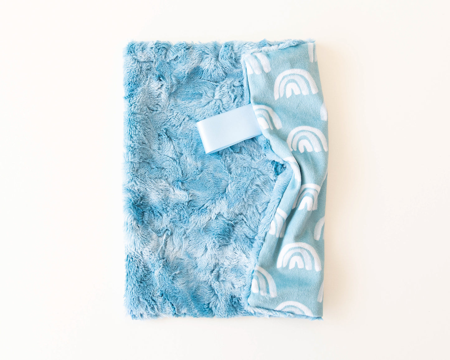 Blue Rainbow Lovey