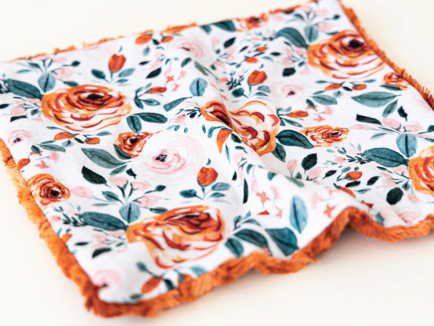 Copper Floral Lovey