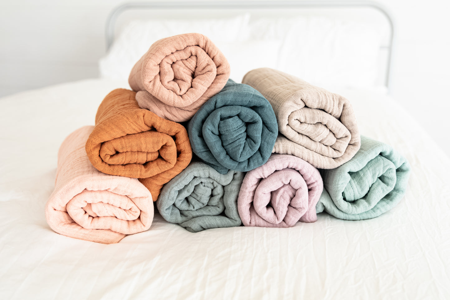 Deluxe muslin blanket - lilac