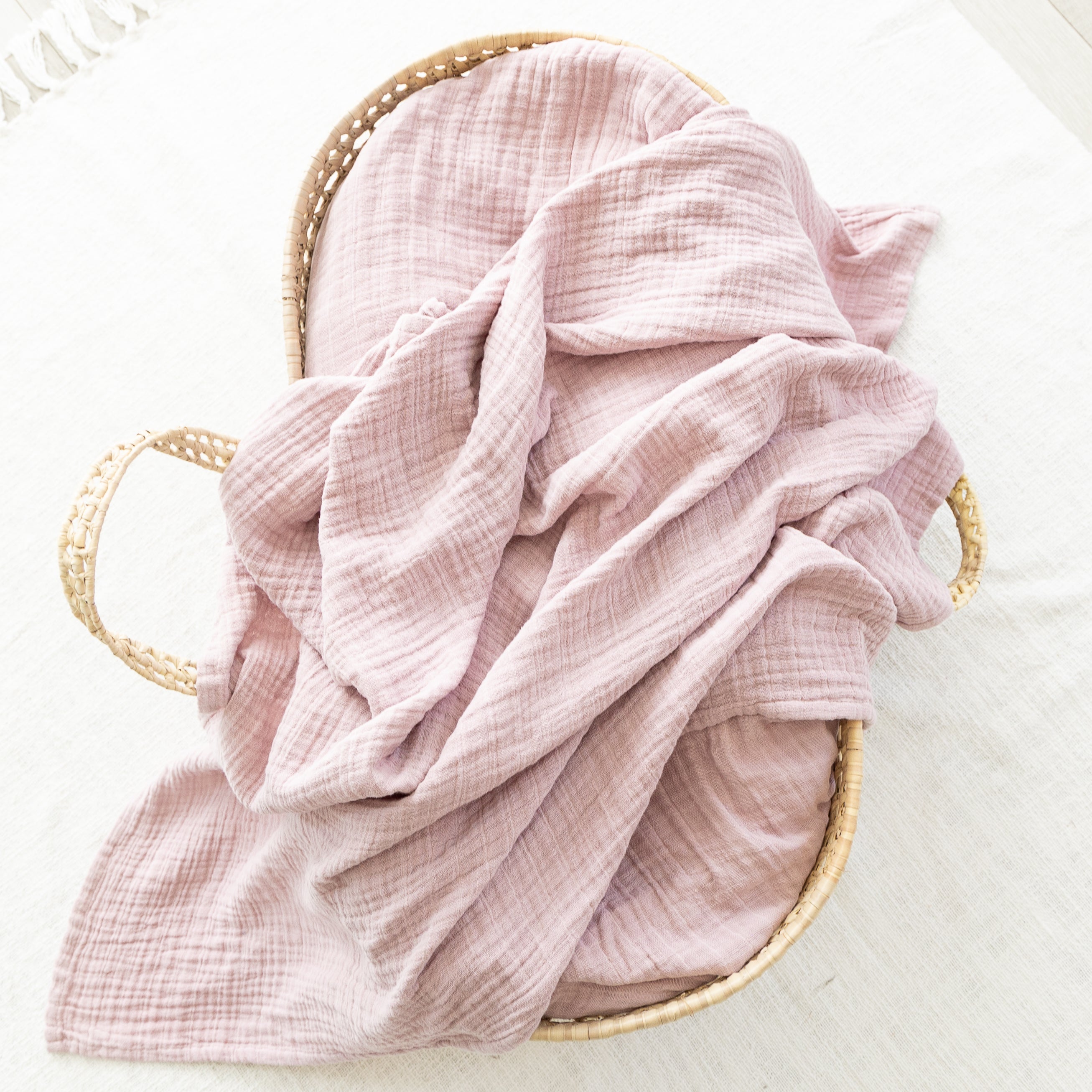 Deluxe Muslin Blanket Lilac Sugar House Baby