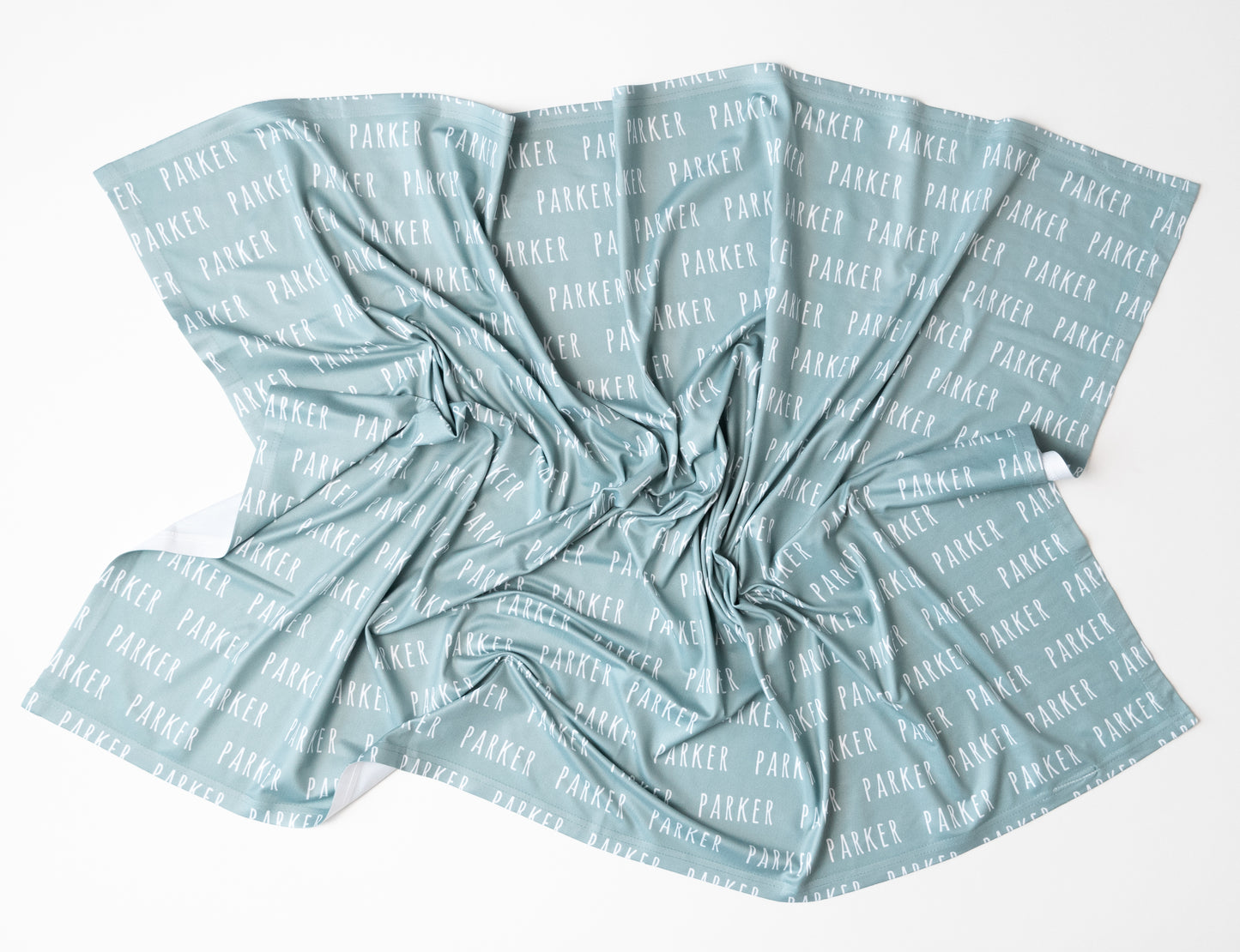 Stretchy Jersey Blanket - Ocean