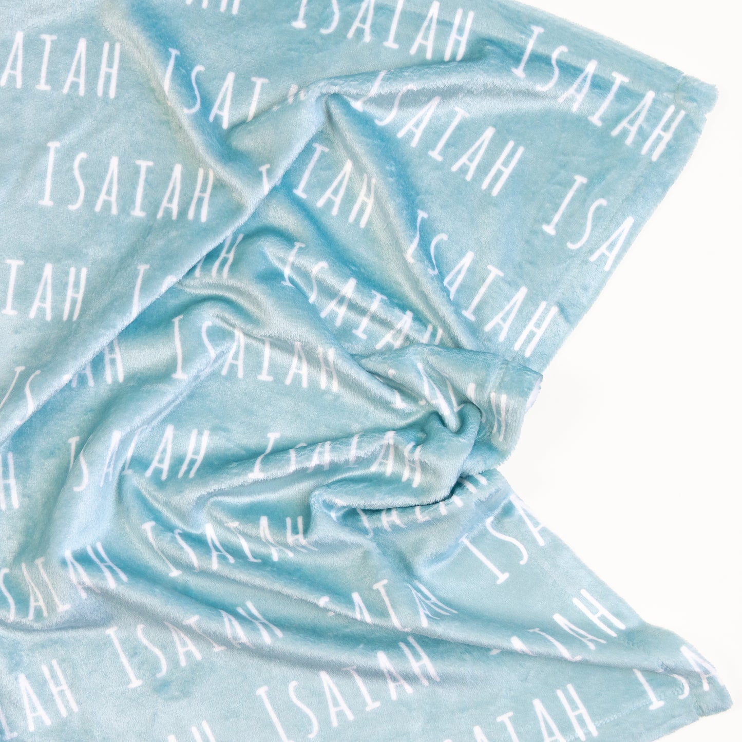 Plush Minky Blanket - Ocean