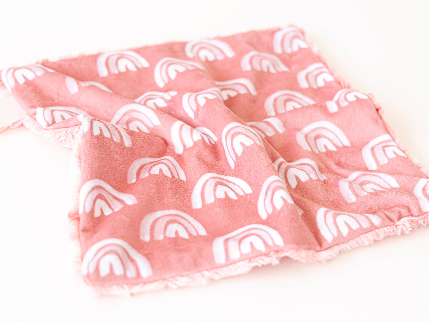 Pink Rainbow Lovey