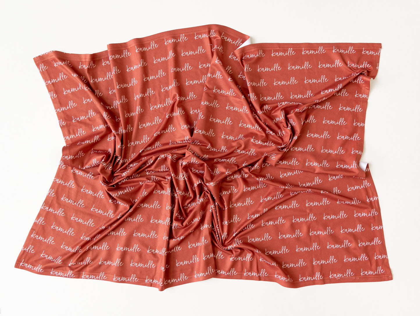 Stretchy Jersey Set - Rust