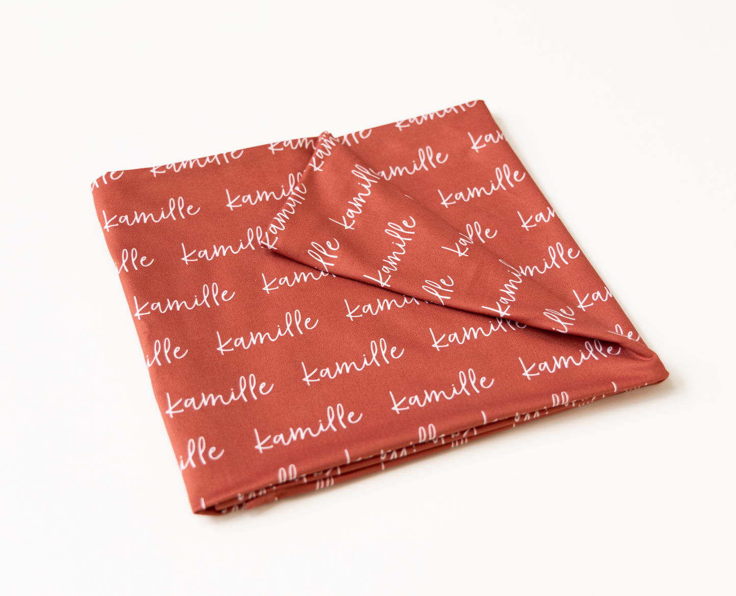 Stretchy Jersey Blanket - Rust