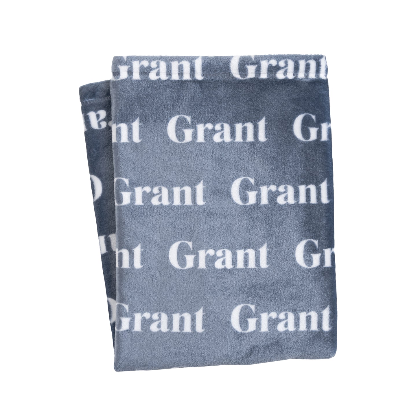 Plush Minky Blanket - Slate