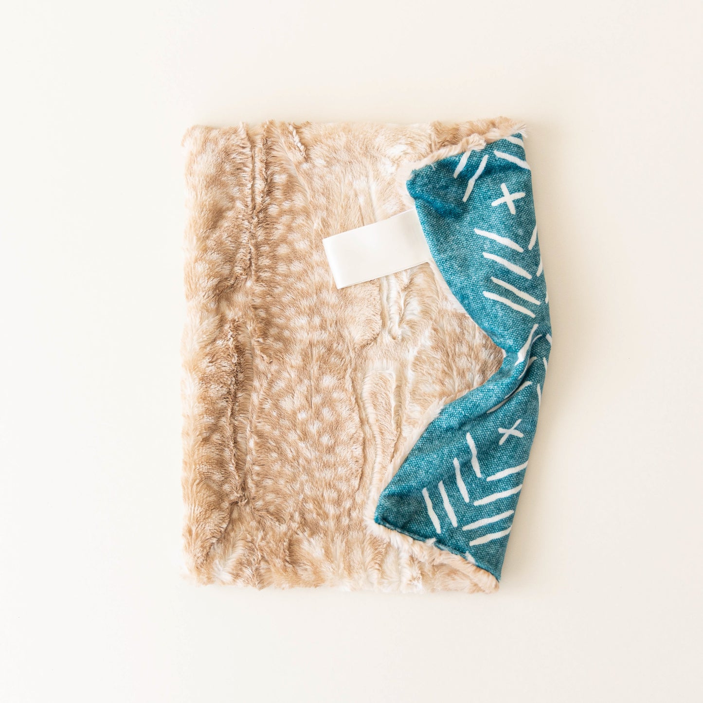 Teal Mudcloth Lovey