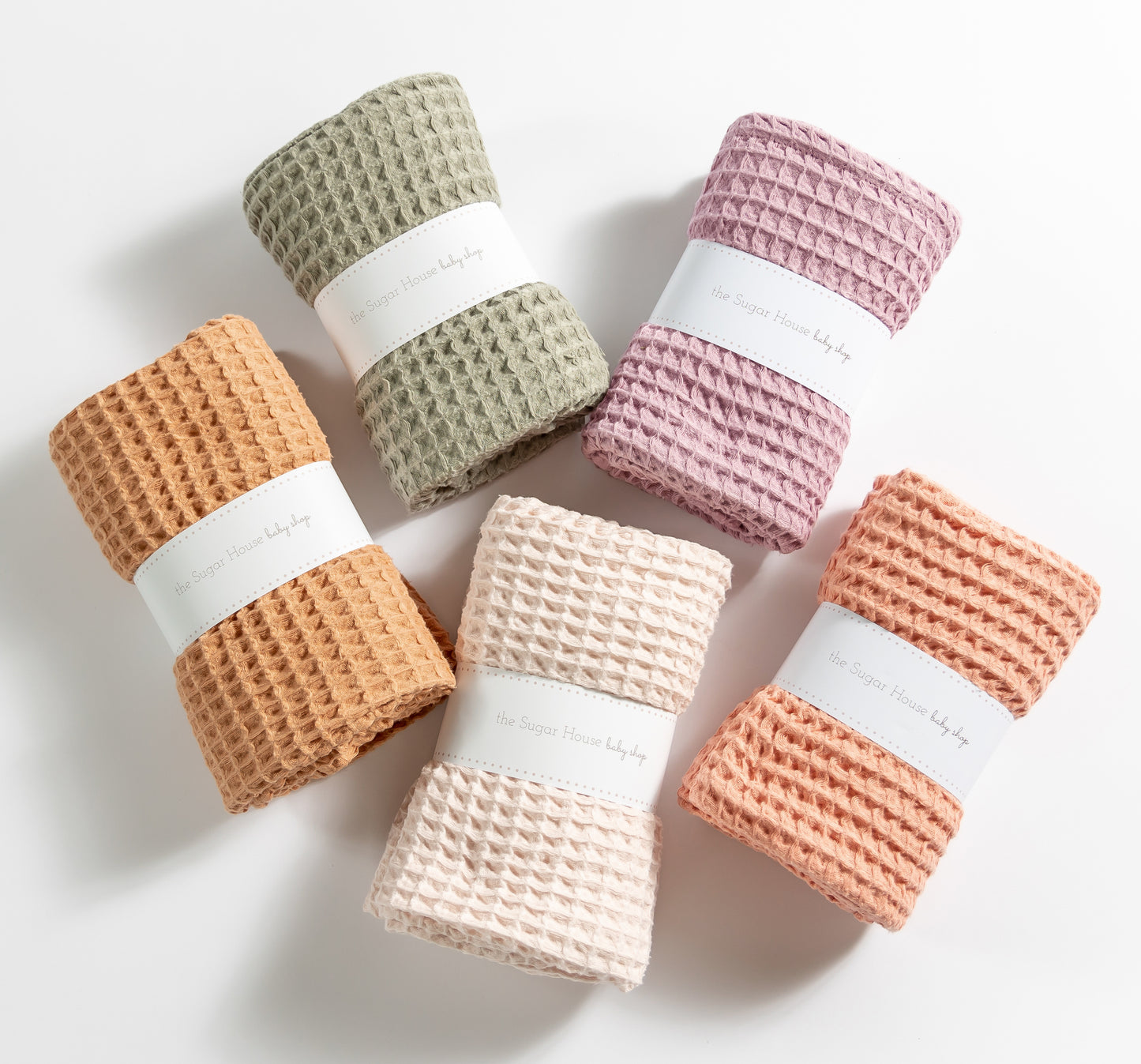 Waffle Blanket - Apricot