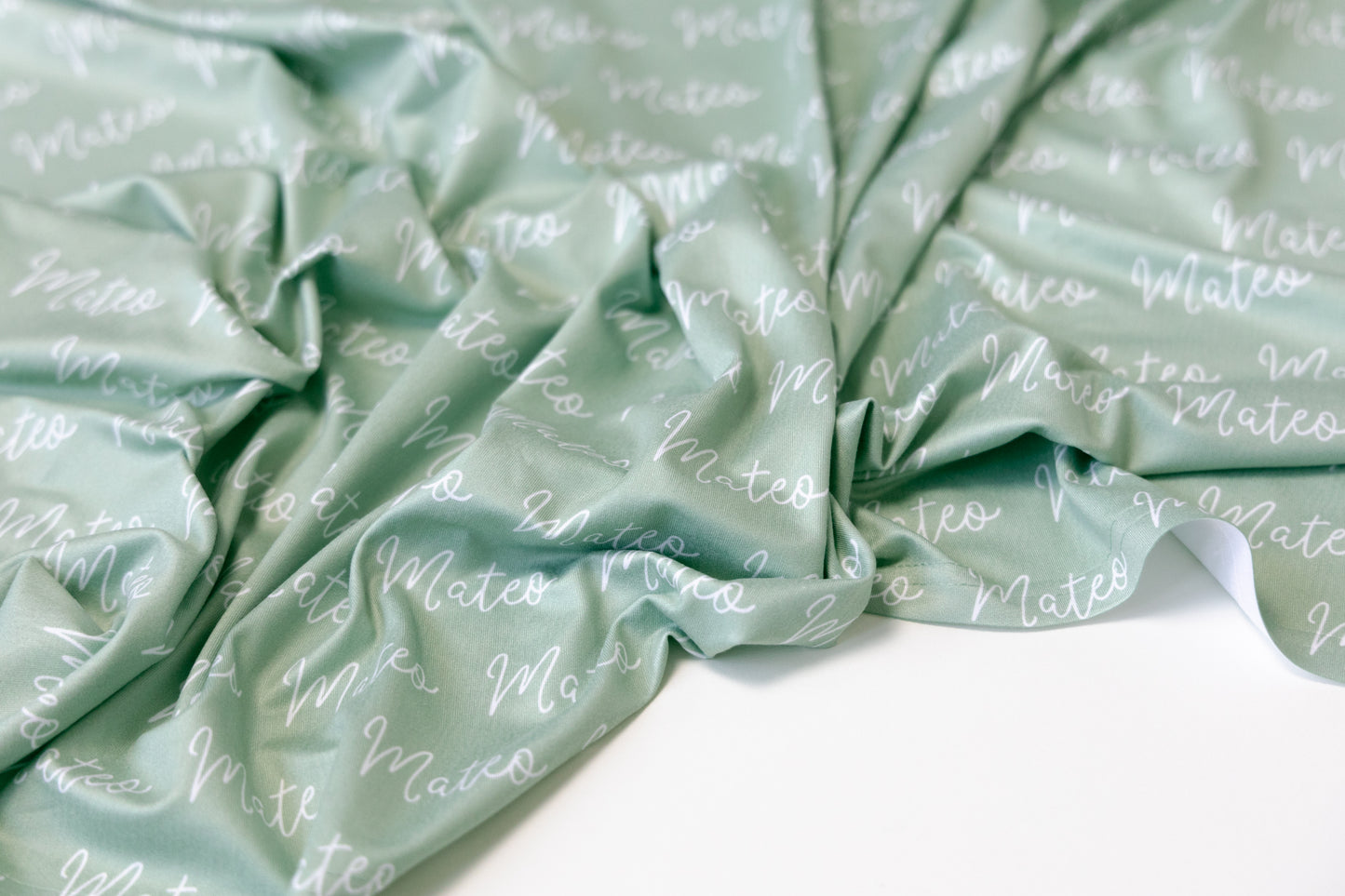 Stretchy Jersey Blanket - Willow