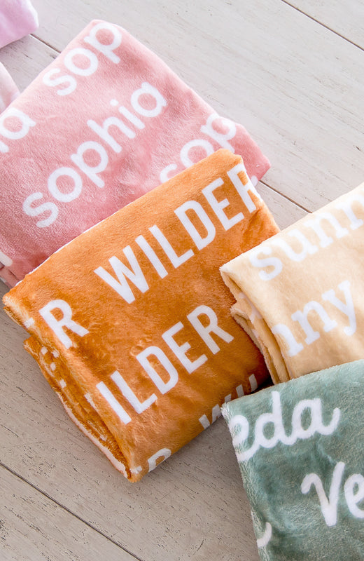 Plush Minky Blankets