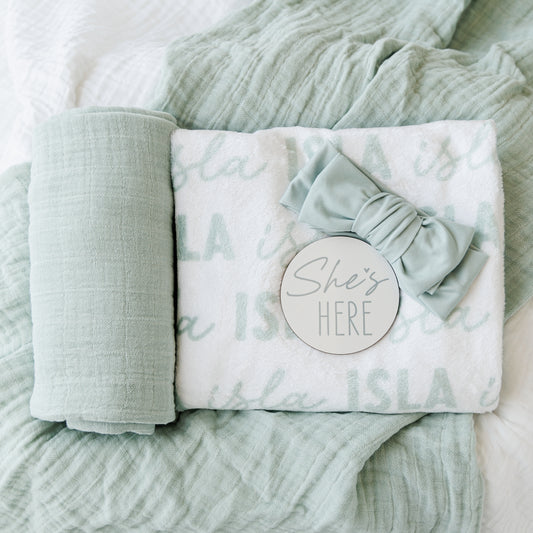 4 Piece Bundle - Seafoam