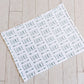 Plush Minky Personalized Blanket - Arrows on White - Sugar House Baby