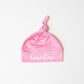 Baby hat & bow - ballet