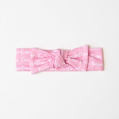Baby hat & bow - ballet