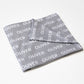 Stretchy Jersey Blanket - Grey