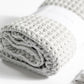 Waffle Baby Blanket - Light Grey