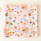 Peach Floral Lovey