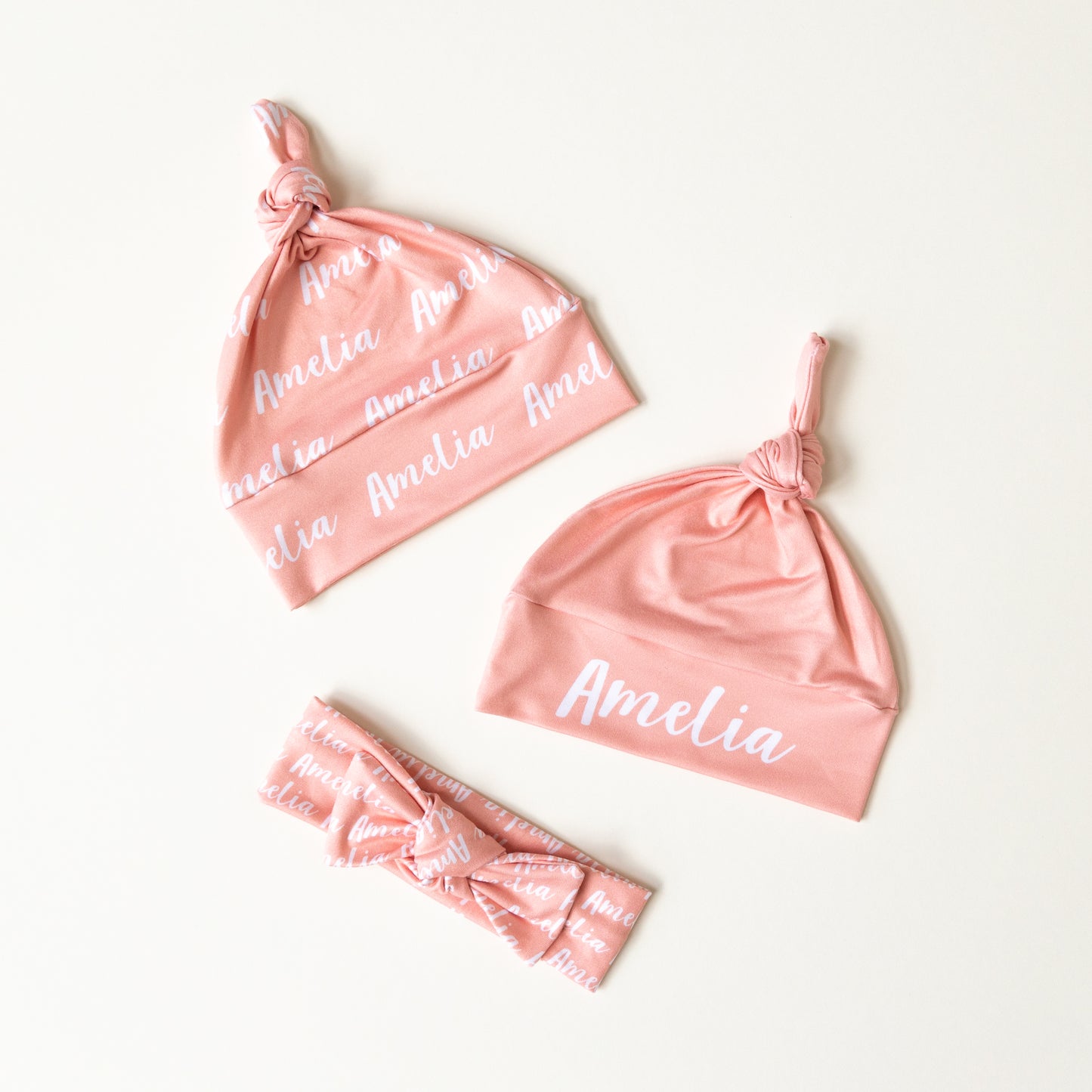 Stretchy Jersey Set - Peach