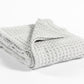 Waffle Blanket - Light Grey