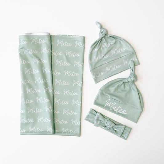Stretchy Jersey Set - Willow